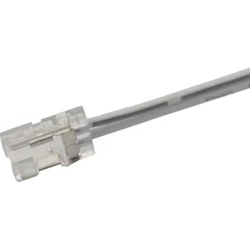 High Density COB LED Strip Connector for IP20 8mm 10mm 2pin Single Color 5050 3014 Tape Light Strip to Wire FOB Connectors 5pcs