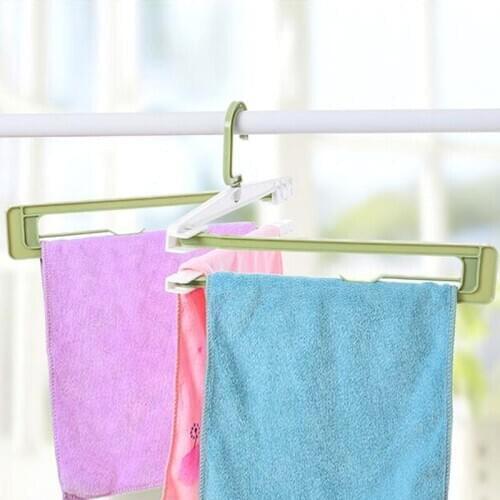 1 Pieces Foldable Plastic Drying Rack Household Portable Towel Underwear Drying Hanger Wardrobe Clothes Pants Tie Storage Tools