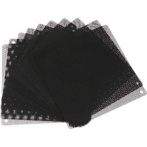 10pcs Dustproof Computer Guard Filterable Case Fan Cooler Filter Mesh 14cm