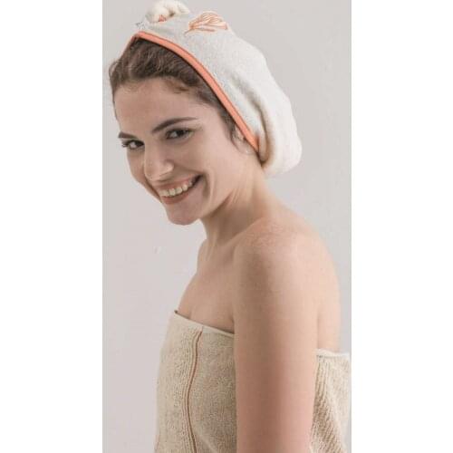 100 Cotton After Shower Hair Drying Wrap Towel Quick Dry Hair Hat Cap Turban Head Wrap Bathing Tools Womens girls Ladys