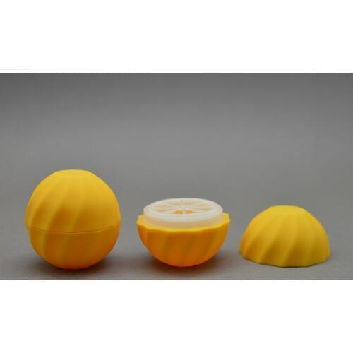 20pcs/lot Mini Blank Cosmetic Ball Container 7g Lip Balm Jar Eye Gloss Cream Sample Case Makeup Packing