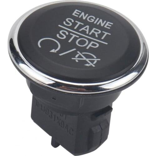80% Hot Sale Keyless Go Push Start Stop Ignition Button Switch 1FU931X9AC for CHRYSLER-DODGE-JEEP Auto Interior Replacement Part