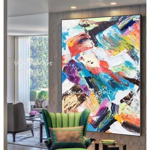 Abstract Wall Art Canvas picture handmade Wall Graffiti Art oil Paintings On The Wall Modern Wall pictures For Bed Room Cuadros