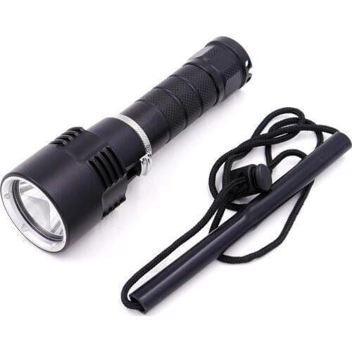 Diving Flashlight Torch Cree XM-L2 U3 Diving LED Flashlight 60m Underwater Waterproof Light Tactical Flashlight Lantern lamp