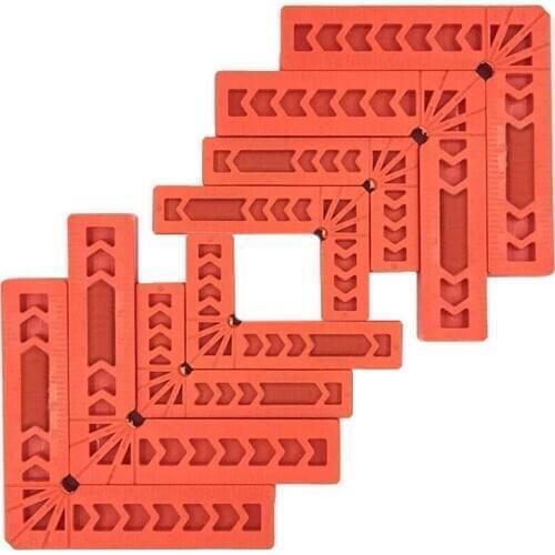 Hot SV-8Pcs Positioning Squares For Woodworking, 90 Degree Corner Right Angle Clamps Carpenter Corner Clamping Square Tool