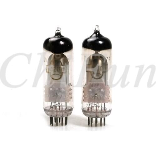 2pcs/lots Cat Eye Indicator 6E1n 6E1 Electron Tube Replacement EM80 EM81 Electron Tube