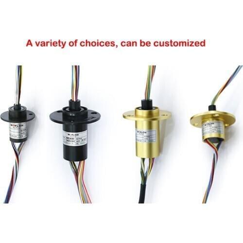 Metal material Small sliding ring Conducting ring Miniature rotating conducting 2, 4, 6, 8, 10, 12, 24 hat type sliding ring