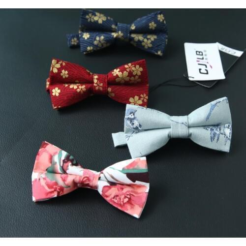 Mens Adjustable Formal Cotton Vintage Animal Print Bow Tie Butterfly Tuxedo Bows Groom Prom Bowtie Party Accessories Gift 30pcs