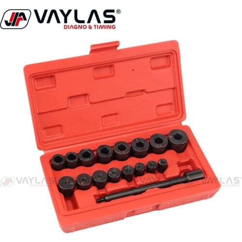 17Pcs Clutch Alignment Tools Set Professional Automotive Clutch Aligning Tool Kit Applicated for Cars & Vans Car