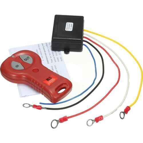 NEW 12-24V 50ft Winch Wireless Remote Control Switch For SUV Jeep ATV Truck