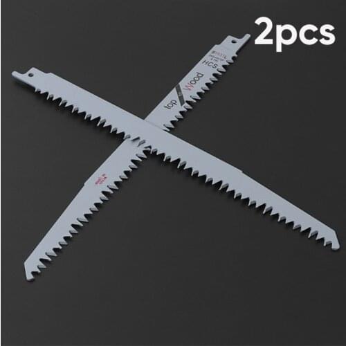 New Quality 2pcs S1531L Reciprocating Saw Blades 9.5" 240mm For Cutting Metal Wood High Precision Convenient Cutting
