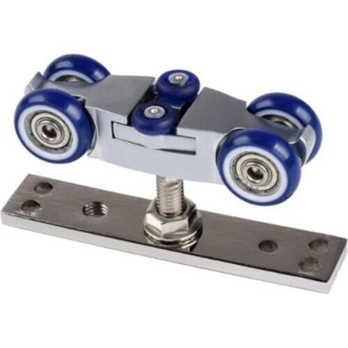 New Bifold Door Hardware Wooden Sliding Door Pulley Furniture Hardware Wheel Barn Door Roller Wall Door Folding Door Roller