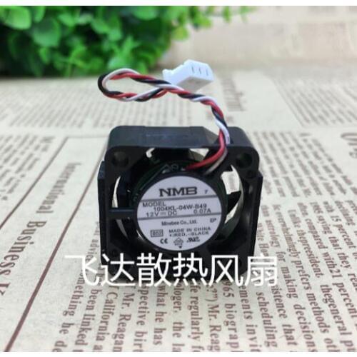 Wholesale: original NMB 1004KL-04W-B49 2510 12V 0.07A 3-wire supermute cooling fan