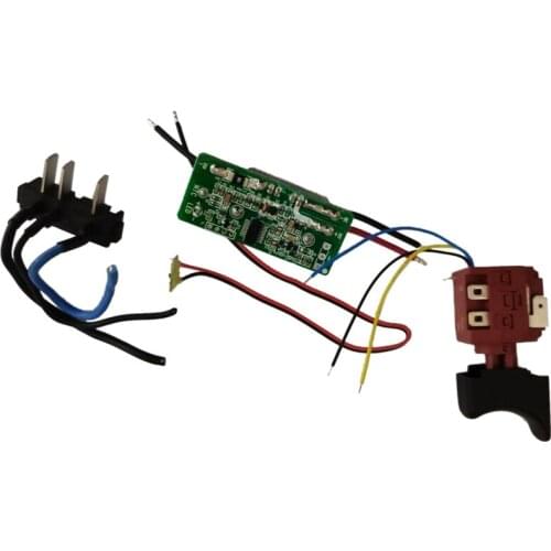 Switch for WORX WU390 WX390 WX390.1 WX390.31 WU390.9 WX390.9 20V H3 Drill Control Board Connector