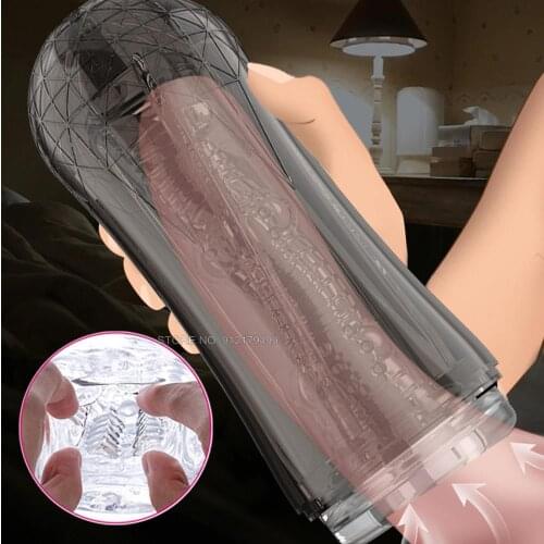 Sex Toys for Men Adults Vagina Pocket Pussy for Men Oral Penis Trainer Ejaculation Stimulate Glans Anal Male Masturbators Cup