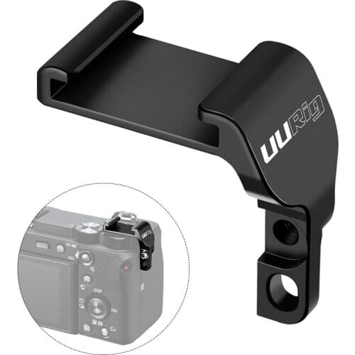 Camera Hot Shoe Mount for Microphone LED Light Extension Mounting Compatible with Sony A6600 photography studio accessories