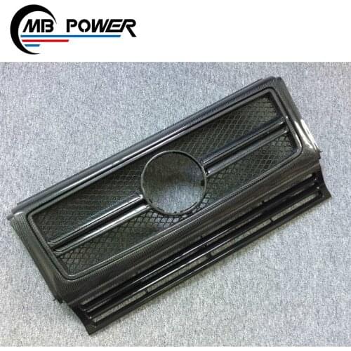 High quality G CLASS W463 carbon fiber grille fit for High quality G CLASS W463 body kit car auto patrt carbon fiber grille
