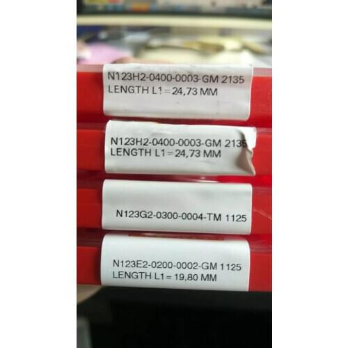 10PCS CARBIDE INSERT N123H2-0400-0003-GM 2135