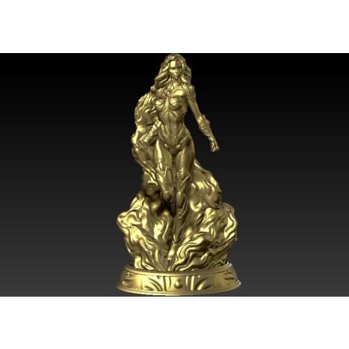 3D STL File Just STL Digital Figure File 3D model for cnc 3D carved figure sculpture machine in STL file format- Statue women