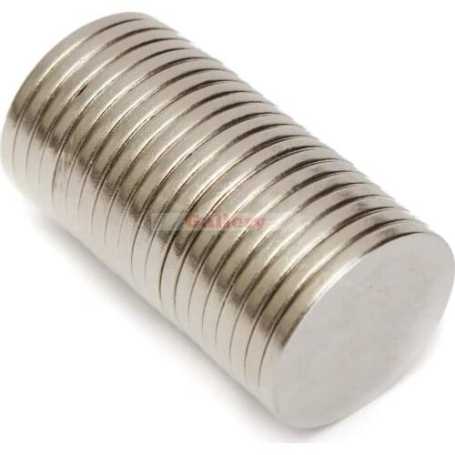 40pcs N52 20mm x 2mm Strong Disc Magnets Rare Earth Neodymium Magnets