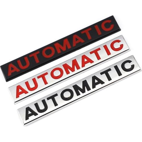 AUTOMATIC Metal Car Sticker Emblem Badge Decal For HAVAL F5 F7 H5 H6 H7 H8 H9 GEELY EC7 EC8 EC715 EC718 FIAT LEXUS