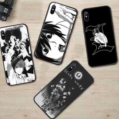 Manga Death Note Anime Ryuk Phone Case for iPhone 11 12 pro XS MAX 8 7 6 6S Plus X 5S SE 2020 XR high quality protective
