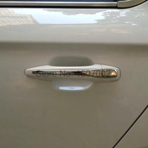 For CITROEN Elysee 2014 Stainless Steel Door Side Handles Cover Molding Trim Protectors Auto Accessories