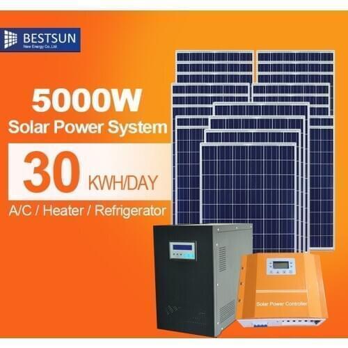 Kit panel solar energy system home off grid solar power system home battery solar panel for home complete kit off grid solar