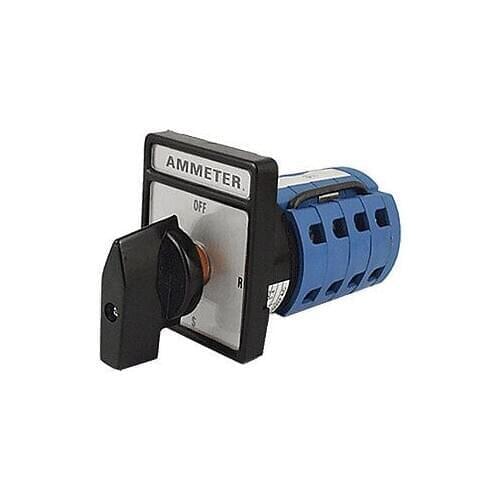 Square Plate Changeover Ammeter Cam Selector Switch New C176-A