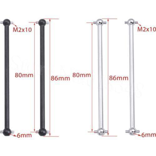 1 Pair HSP 06022 Front/Rear Dogbone 86MM*2P Spare Parts For HSP 1/10 RC Model Car