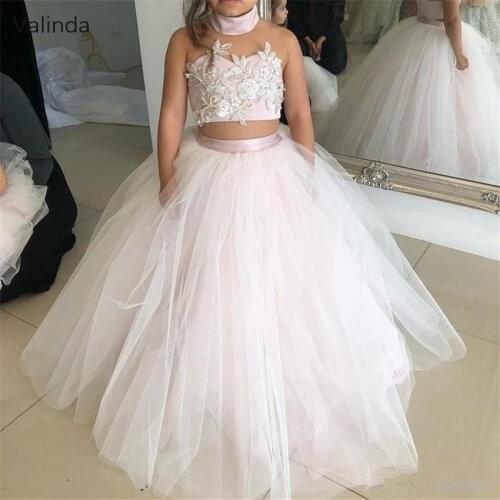 Two Piece Girl Pageant Dresses Birthday Party