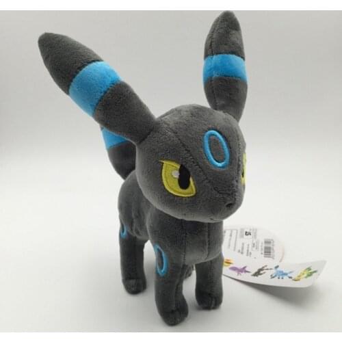 Pokemon Umbreon Plush Soft Stuffed Toys Cartoon Cute Doll for Kids Anime Action Plush Toys Pocket Monster Eevee Gift