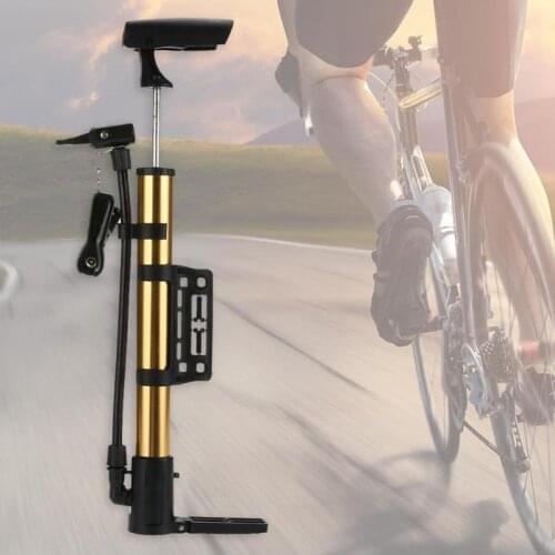 Portable Mini Bicycle Hand Air Pump Ball Tire Inflator Pump Aluminum Alloy High Pressure Cycling MTB Mountain Bike Pump New