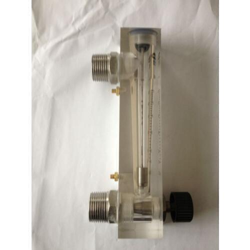 LZM-15 panel type flowmeter(flow meter) for liquid/water with control valve with Stainless steel fitting 1/2"BSPT or NPT