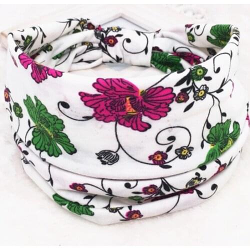 Sports Sweatband Cotton Women Roya Headpiece Stretch Turban Hair Accessories Headwear Yoga Run Hair Headbands Wide Headwrap