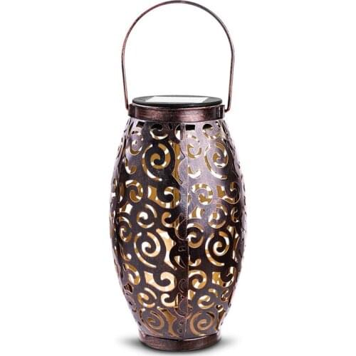 Solar Lights Outdoor Hanging Solar Lantern Garden Table Lights for Patio Courtyard Porch Courtyard Pathway Decoration