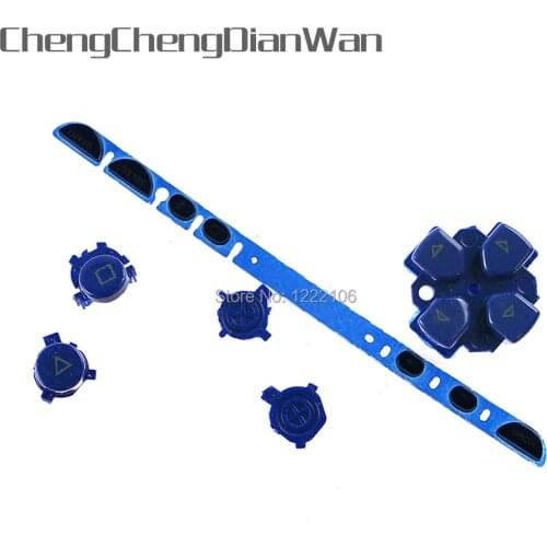 1set Multi color Left Right Buttons Key pad Set Repair buttons for PSP 1000 PSP1000 Slim Console Replacement