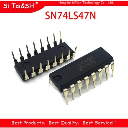 10pcs 74LS47 SN74LS47N 74LS83 74LS85 74LS112 SN74LS112 74LS138 SN74LS138N 74LS145 SN74LS145N 74LS151 SN74LS151 74LS194 DIP16