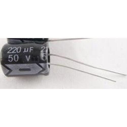 20PCS 50V220UF 10*13mm 220UF 50V 10*13 Electrolytic capacitor