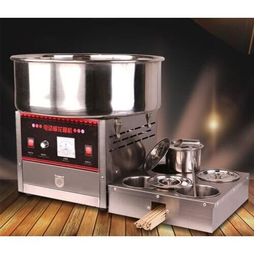 Upgrade Fancy Art Cotton Candy Machine Stainless Steel Cotton Candy Machine220V ATT