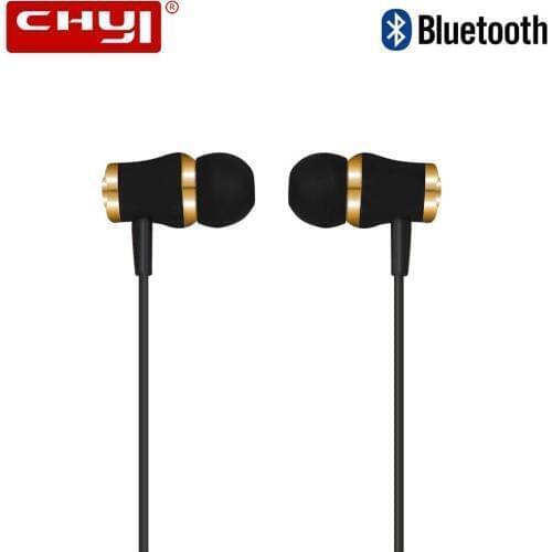 CHYI Sport Bluetooth Earphones Wireless Running Headset Stereo Super Bass Sweatproof Earbuds For Huawei Xiaomi Samsung Phone