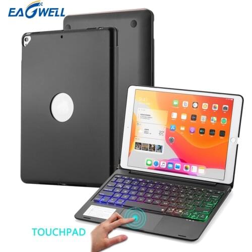 For iPad Pro 12 9 Case 2018 Keyboard With Touchpad Pencil Holder Backlit Wireless Keyboard For iPad Pro 4th Gen 12.9 inch 2020