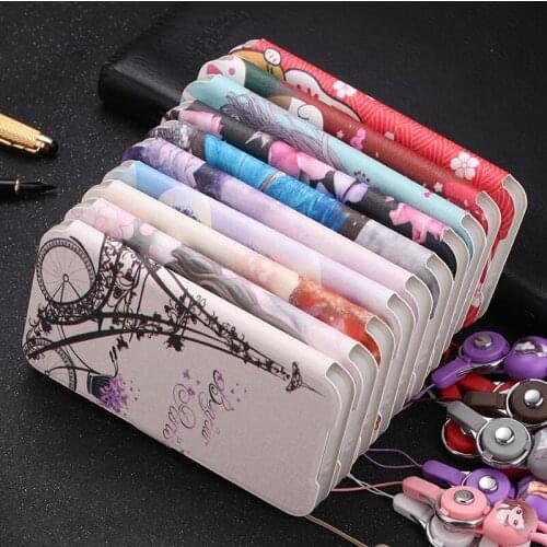 Redmi K40 Pro Plus Cute Painted Flip Wallet Stand Leather Case For Redmi Note 10 Pro Max 4G 5G 9T 7 Mi 8 Mi 9 Book Case