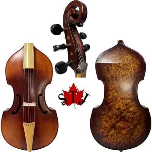 Baroque Style SONG maestro 6 string 27" viola da gamba,Bird eye maple back#14959