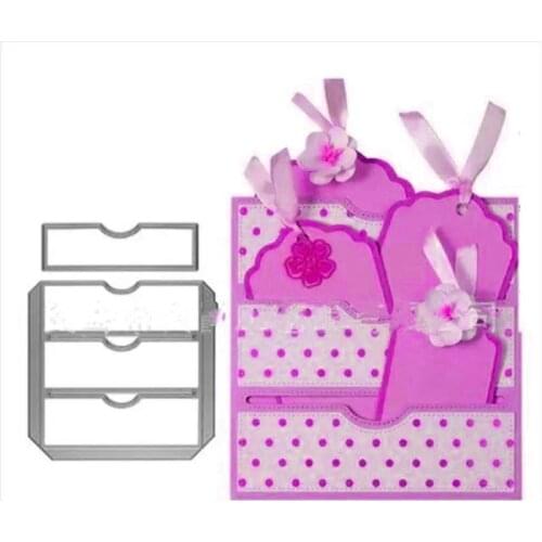 Envelope box, greeting card Metal Cutting Dies for DIY Scrapbooking Album Paper Cards Decorative Crafts Embossing Die Cuts
