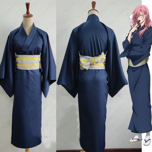 Anime SK8 The Infinity Cherry Blossom bathrobe kimono Cosplay Costume Custom size