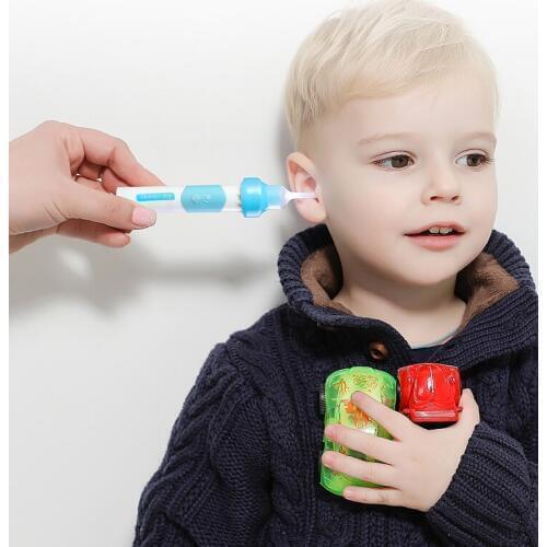 1Pcs Ear Cleaner Tool Easy Earwax Removal Soft Spiral Cleaner Ears Care Clean Swab Painless Safety Ear Care Nose Ear Trimmer