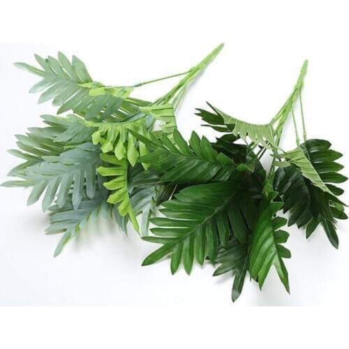 Artificial Plants Green Grass Plastic Flowers simulation Grass Desktop Decor Grass for Garden Outdoor Decoration Fake Plants