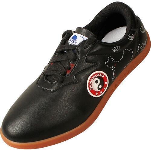 Chinese wushu shoes kungfu shoes Natural rubber soft shoesole Practice martial arts indoor shoes taichi taiji shoes