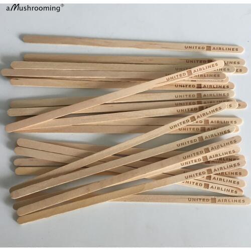 X100 coffee stirrer Stir Sticks wooden stirrers palitos cocktail Stick custom Wood Coffee Sticks plain natural Personalised text